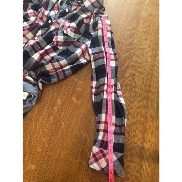 Rails Kendra Button Down Plaid Blouse - Picture 12 of 16